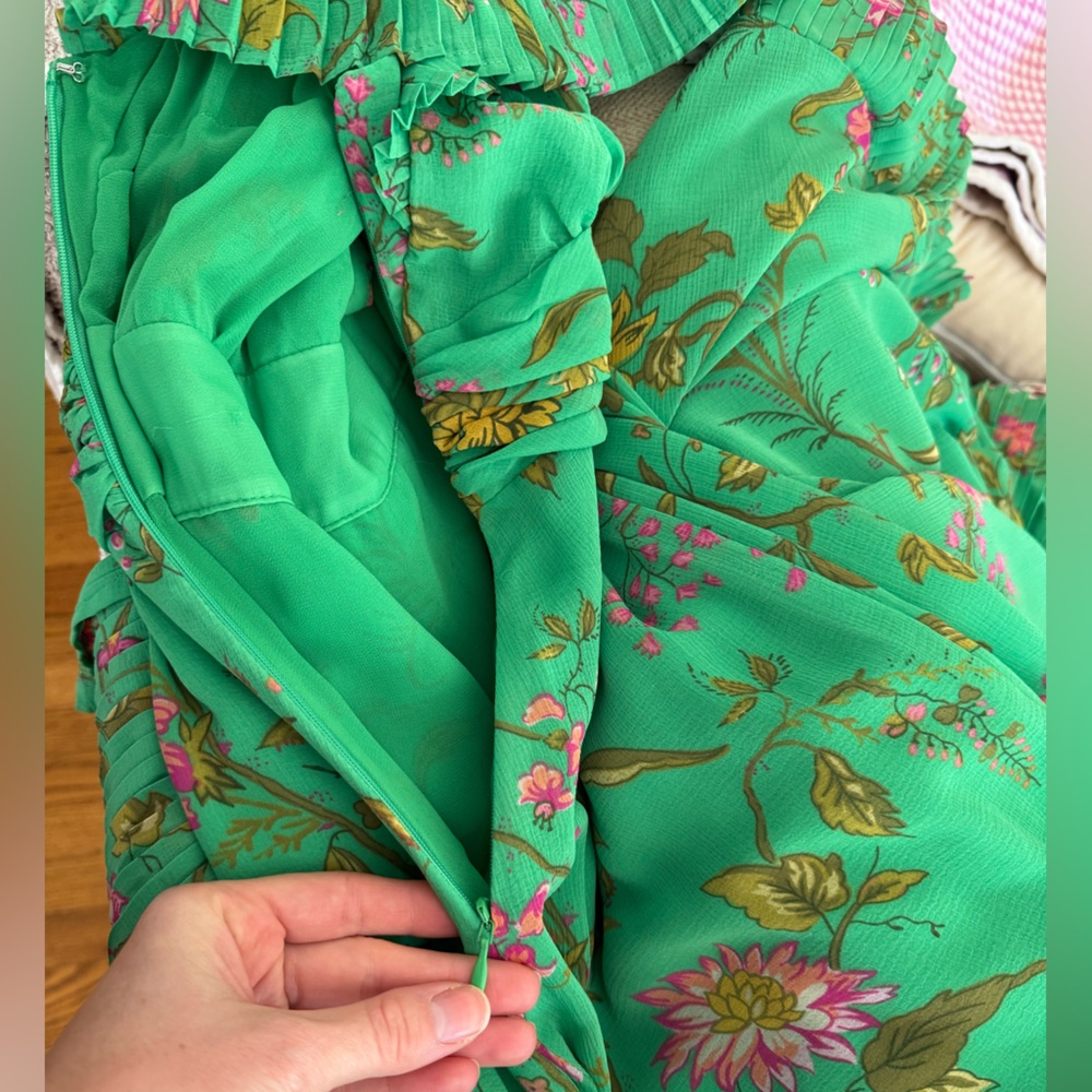 Anthropologie Ruffle Midi Dress - Picture 5 of 6